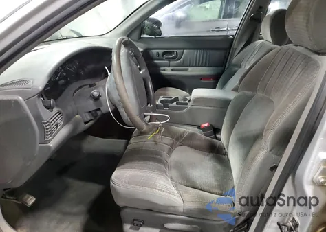 2002 Buick Century Custom из США, поврежденный, VIN 2G4WS52J621248408